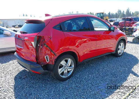 2019 Honda Hr-V Ex-L из США, поврежденный, VIN 3CZRU6H70KM731859